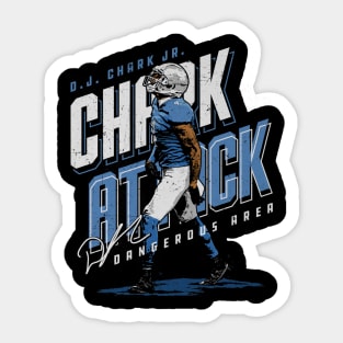 D.J. Chark Jr. Detroit Chark Attack Sticker